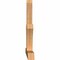 Ekena Millwork Richland Timber Gable Bracket, Western Red Cedar, 108"W x 54"H x 5 1/2"D x 5 1/2"F, 12/12 Pitch GBW108X54X0606RIC00SWR - alternate 3